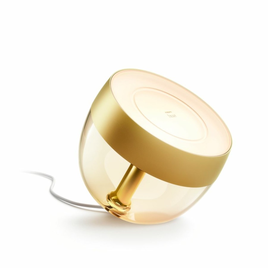 Smartes Licht Philips Hue | Iris Tischleuchte Gold Special Edition