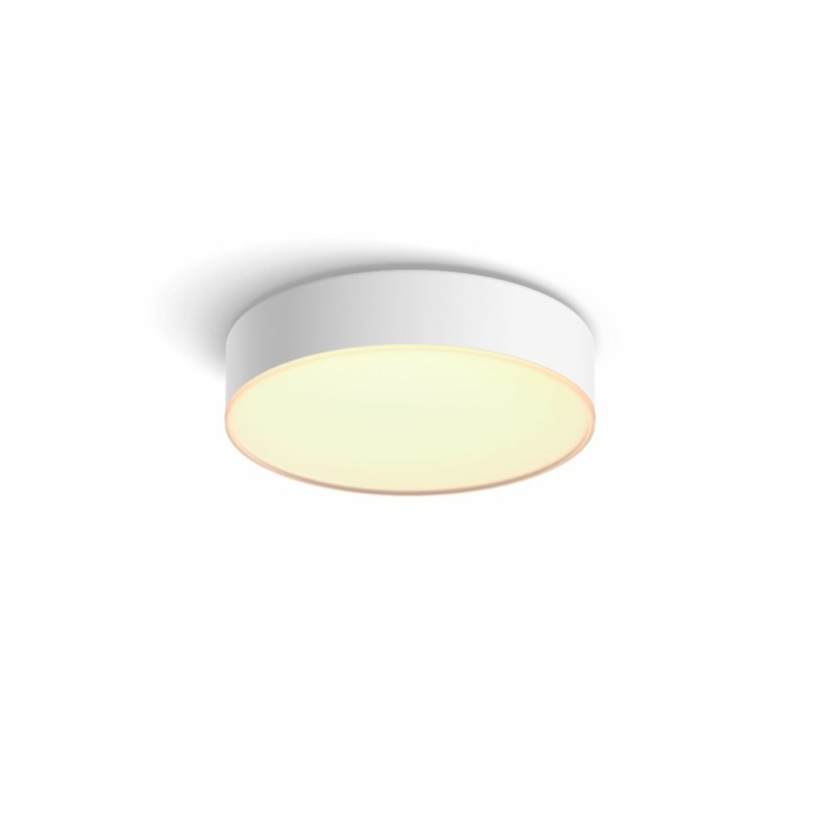 Smartes Licht Philips Hue | Enrave Deckenleuchte S Weis + Dimmschalter