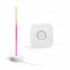 Smartes Licht Philips Hue | Set: Gradient Signe Tischleuchte Weis + Bridge