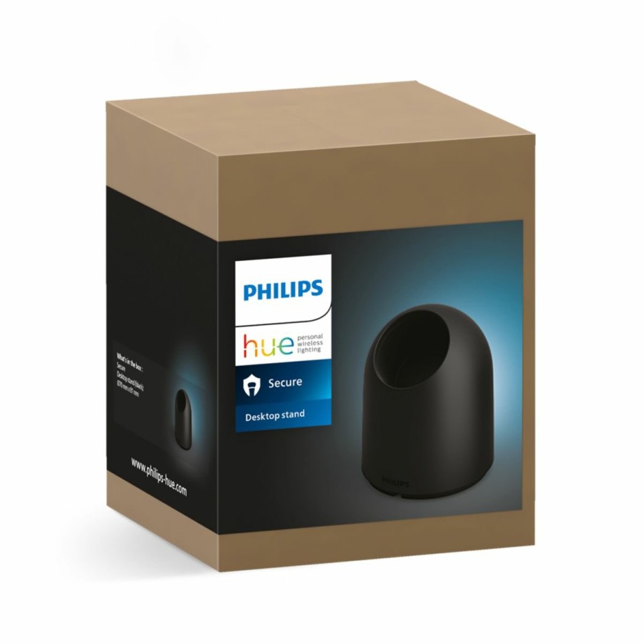 Security Philips Hue | Secure Standfus Schwarz