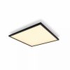 Smartes Licht Philips Hue | Aurelle Quadratisches Panel 60X60 Schwarz + Dimmschalter