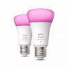 Smartes Licht Philips Hue | E27 - Smarte Lampe A60 Doppelpack - 800