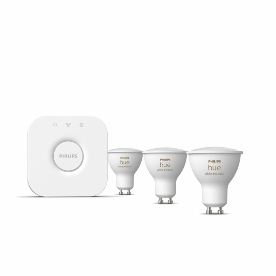 Smartes Licht Philips Hue | Starter-Set: Gu10 - Smarte Spots Dreierpack