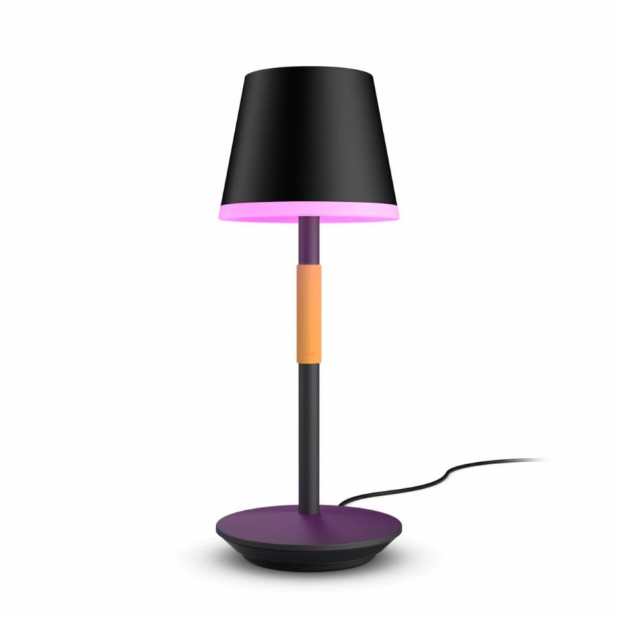 Smartes Licht Philips Hue | Go Tragbare Tischleuchte Special Edition Schwarz