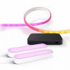 Smartes Licht Philips Hue | Set: Play Hdmi Sync Box + 2X Play Lightbar Weis + Gradient Lightstrip 2M