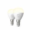 Smartes Licht Philips Hue | E14 - Smarte Lampe Tropfenform Doppelpack - 470