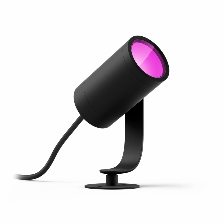 Smartes Licht Philips Hue | Lily Outdoor Spot Erweiterung Schwarz