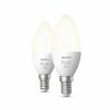 Smartes Licht Philips Hue | E14 - Smarte Lampe Kerzenform Doppelpack - 470