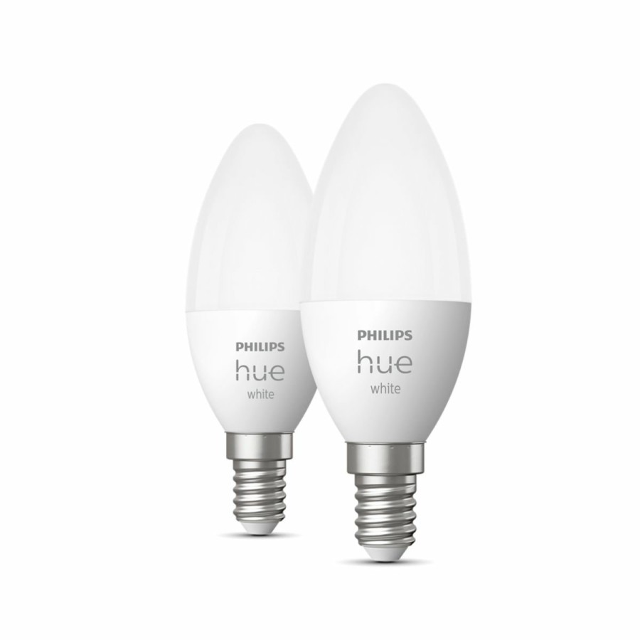 Smartes Licht Philips Hue | E14 - Smarte Lampe Kerzenform Doppelpack - 470