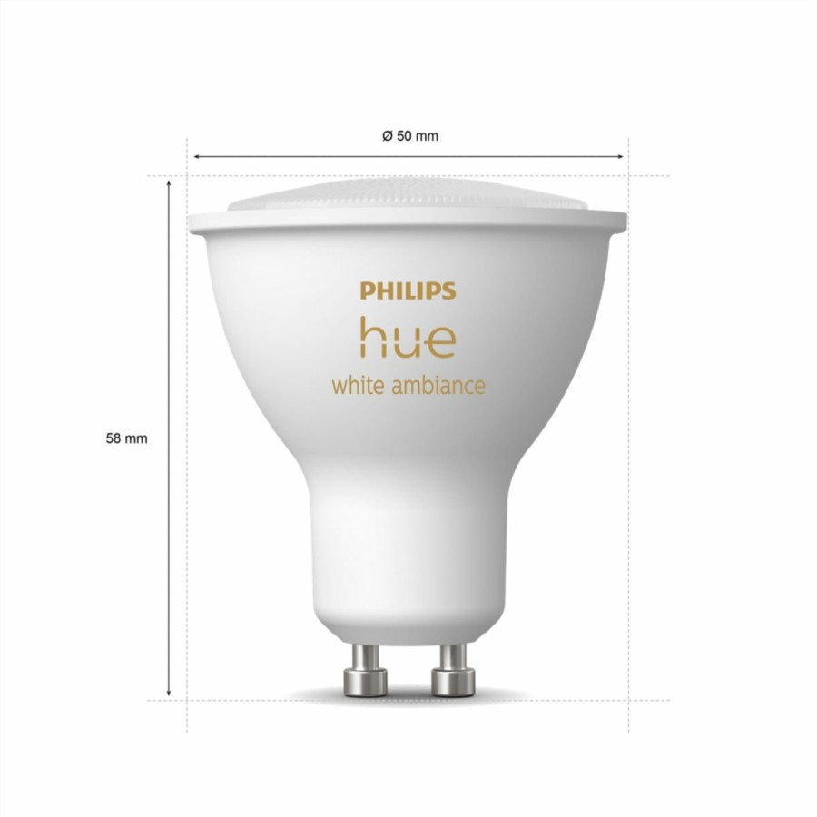 Smartes Licht Philips Hue | Gu10 - Smarter Spot - 350