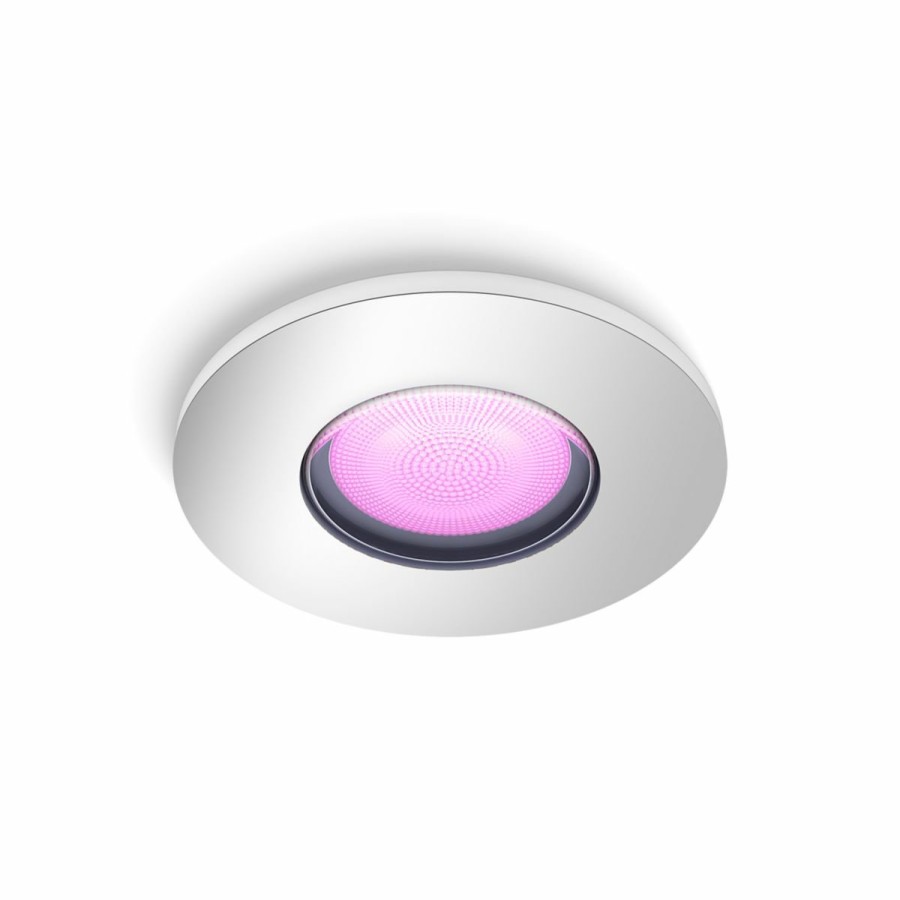 Smartes Licht Philips Hue | Xamento Einbauspot Chrom