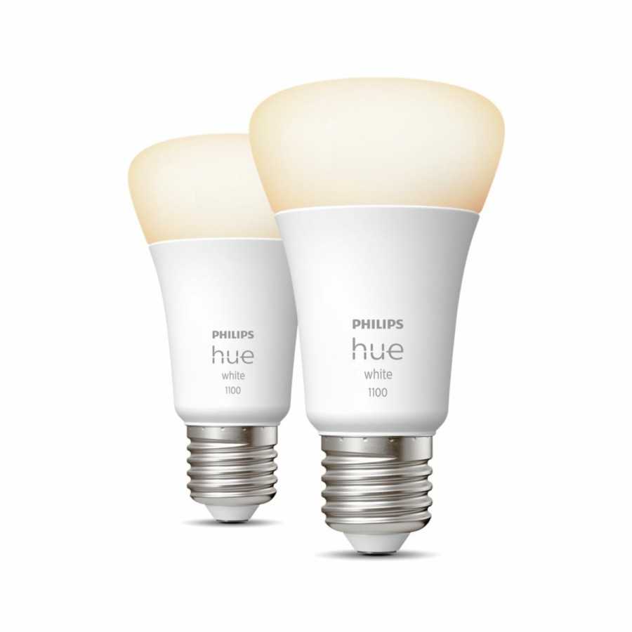 Smartes Licht Philips Hue | E27 - Smarte Lampe A60 Doppelpack - 1100