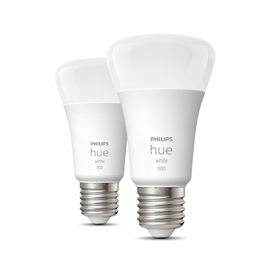 Smartes Licht Philips Hue | E27 - Smarte Lampe A60 Doppelpack - 1100