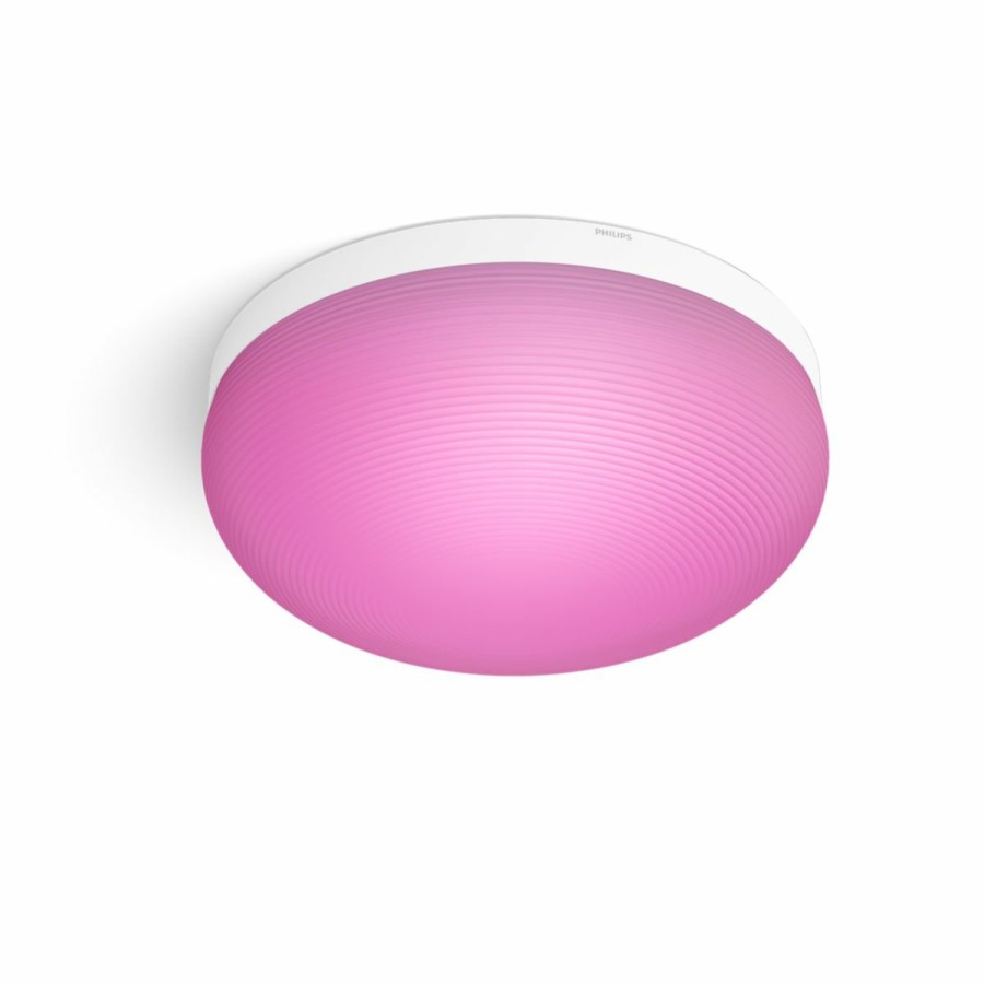 Smartes Licht Philips Hue | Flourish Deckenleuchte Weis