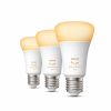 Smartes Licht Philips Hue | E27 - Smarte Lampe A60 Dreierpack - 800