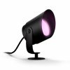 Smartes Licht Philips Hue | Lily Xl Outdoor Spot Erweiterung Schwarz